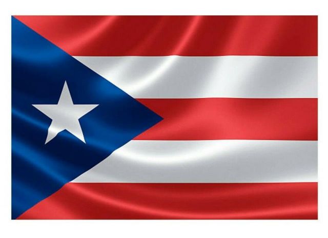 Flag Puerto Rico 30x45cm