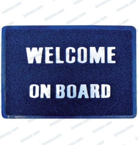 Doormat Welcome on board