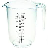 Measuring jug 0,25L