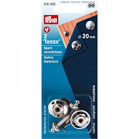 Prym Tenax lock fasteners MS 20 mm 2pcs.