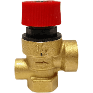 Safety valve MH 1/2 3Bar W/Handle