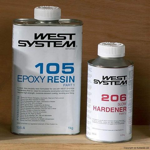 West System 206/105B Epoxy 1.2kg